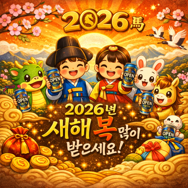 2026년, OPEN1979와 함께 새로운 시작을 엽니다.  올 한 해도 변함없는 신뢰와 품질로 보답하는 온브루가 되겠습니다.